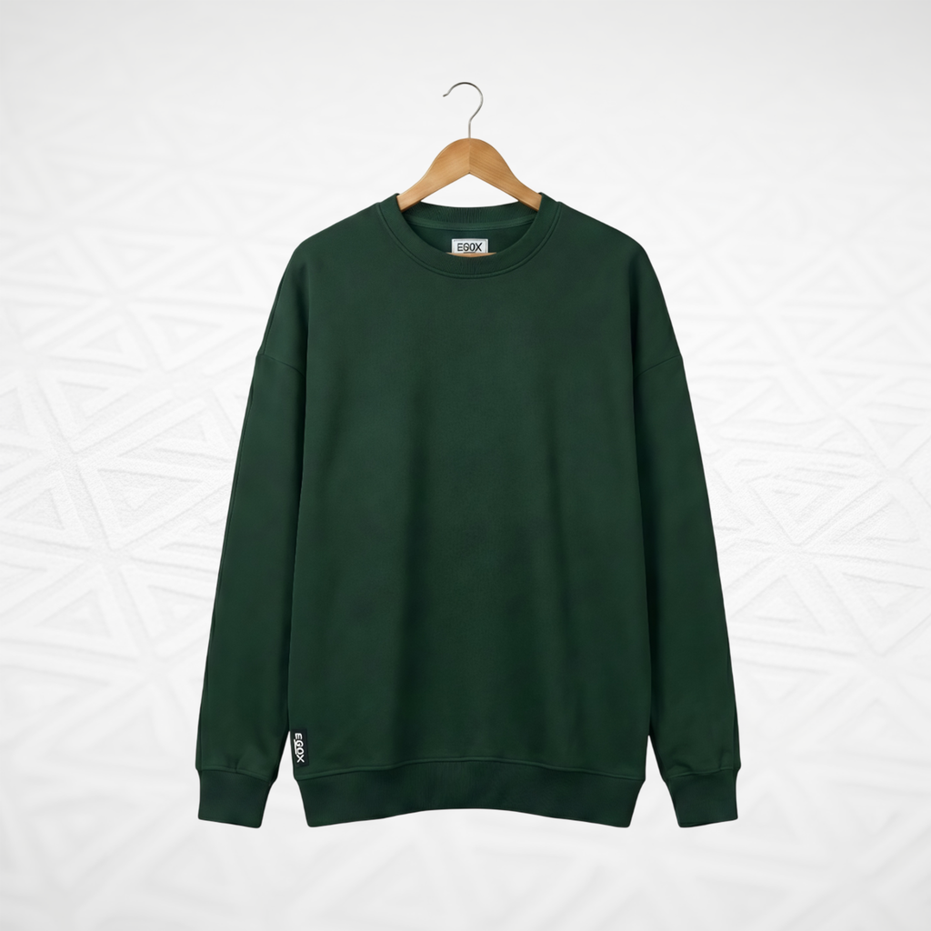 Unisex Box-fit Crewneck