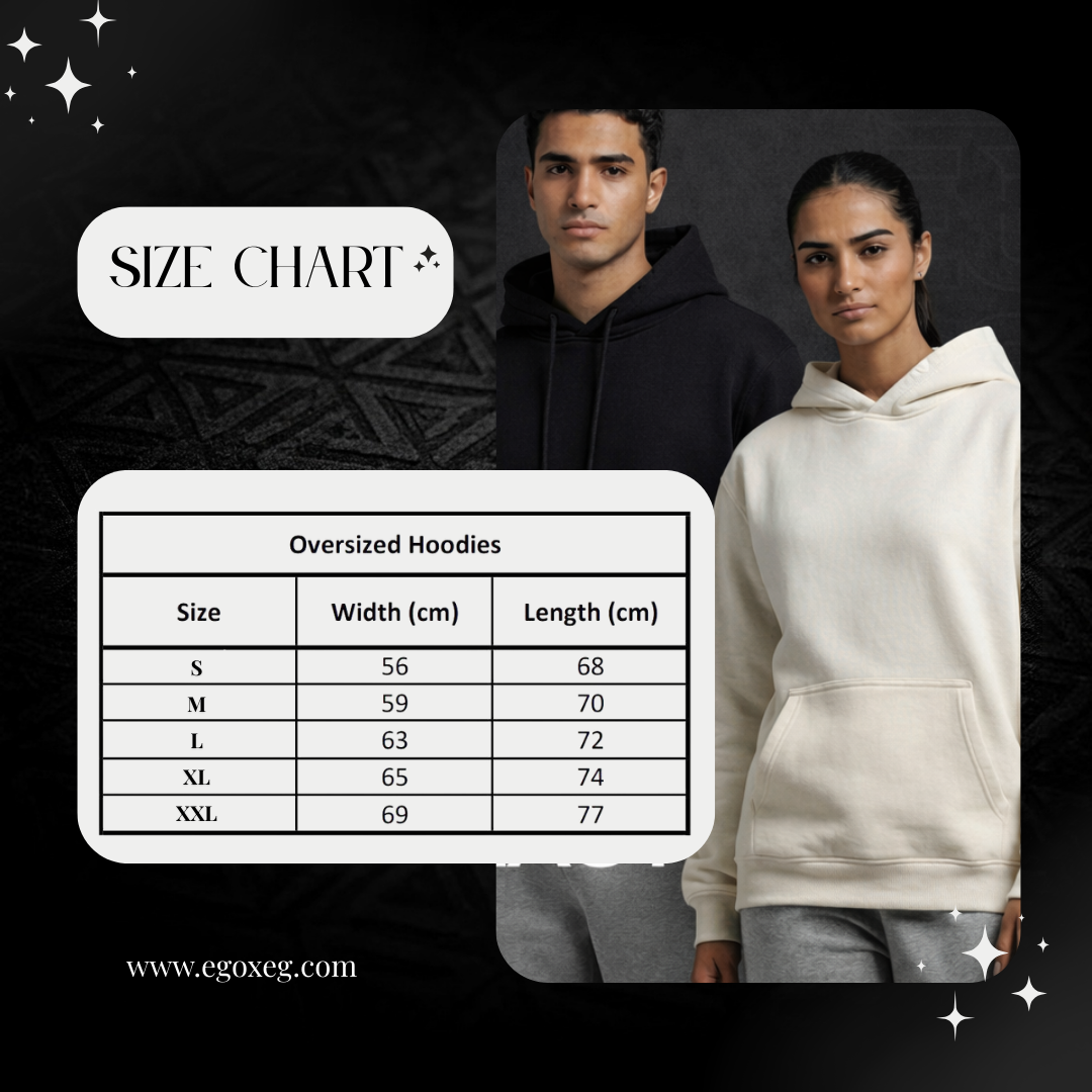 Unisex Box-fit Hoodies