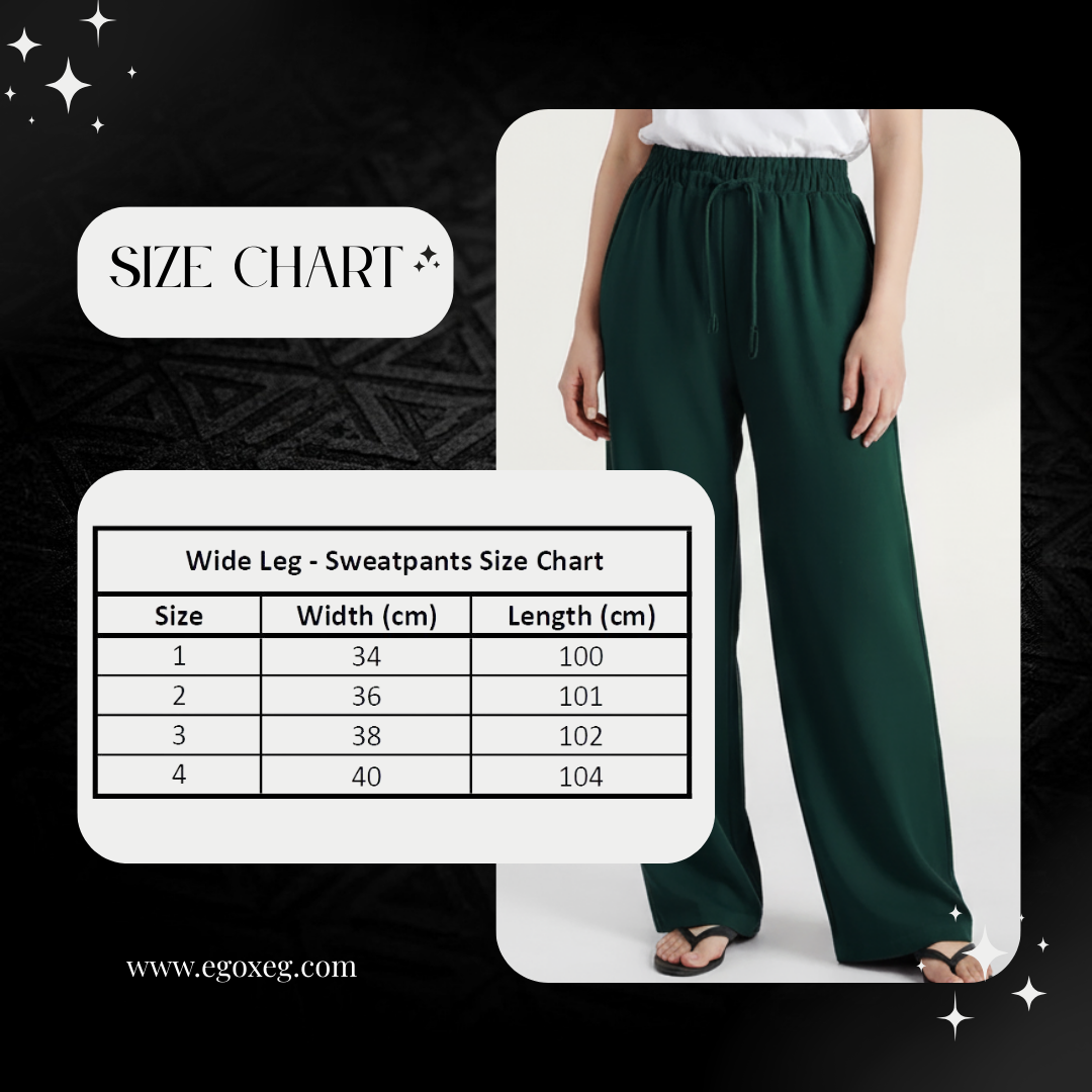 Wide Leg Sweatpants