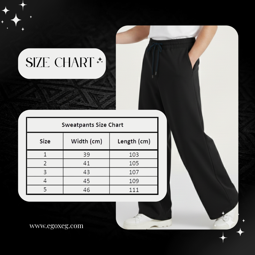 Straight Leg Sweatpants