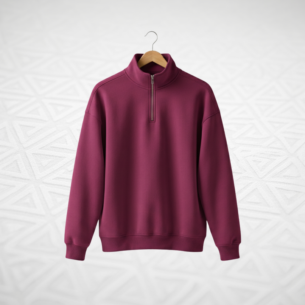 Quarter zip sweatshirt