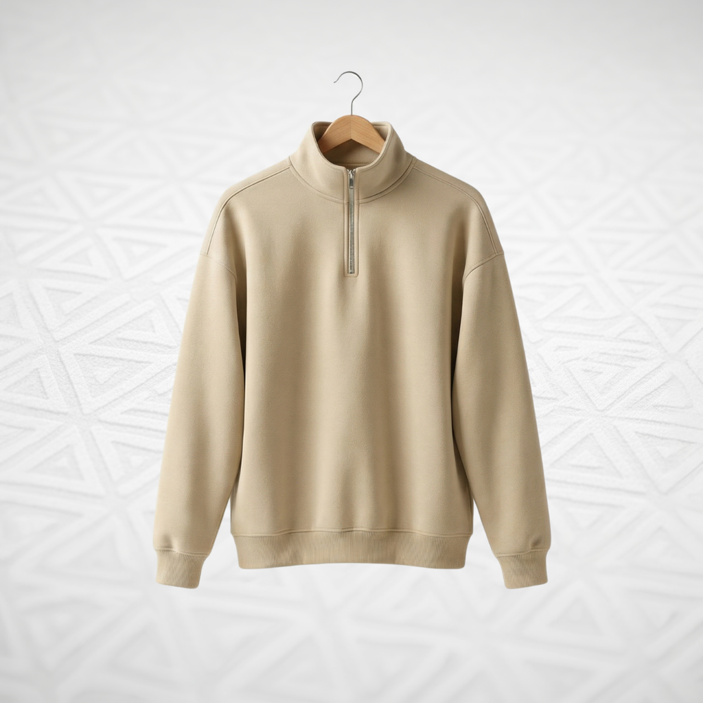 Quarter zip sweatshirt